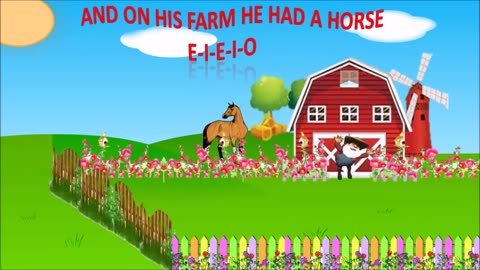 Baby Learning Videos - Old MacDonald Had A Farm Nursery Rhymes ABCs 123s