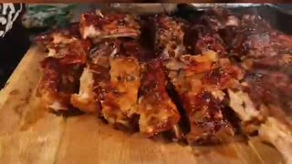 Ribs from oven