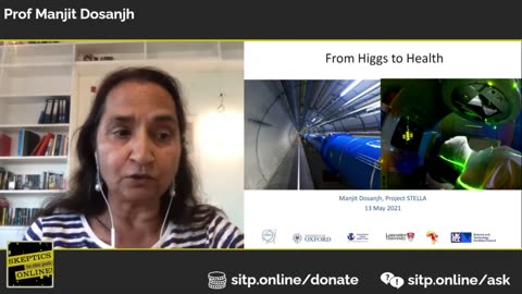 CERN: Project STELLA: From Higgs to Healthcare in Challenging Environments - Prof Manjit Dosanjh 2021