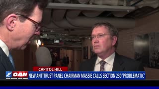 New Antitrust panel chairman Massie calls section 230 'problematic'