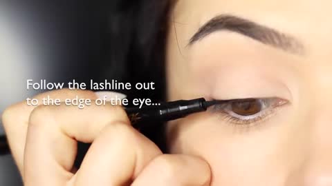 Beginners Eyeliner Makeup Tutorial | How To Apply Eyeliner