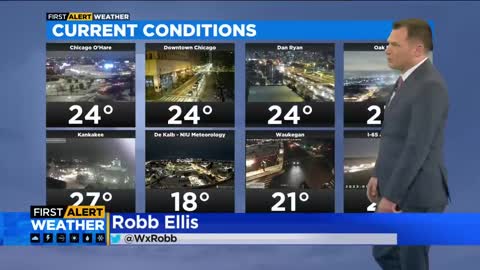 Chicago First Alert Weather: Colder temperatures move in