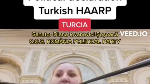 This Romanian Senator is blaming the Turkish earthquakes on WEATHER WARFARE!!
