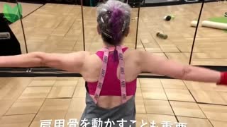 Takishima Mika (91 years old). Secrets of a fitness trainer from Japan