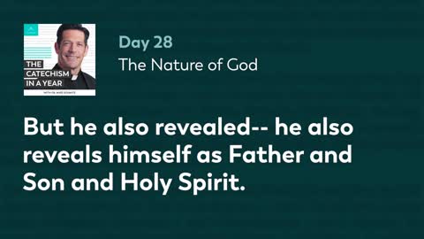 Day 28: The Nature of God — The Catechism in a Year (with Fr. Mike Schmitz)