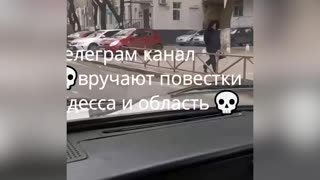 ‘He ran away! Well done, well done!’ - the Ukrainian driver