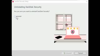 SanDisk Extreme Pro Security Software App Program Windows Remove Uninstall eject Encryption