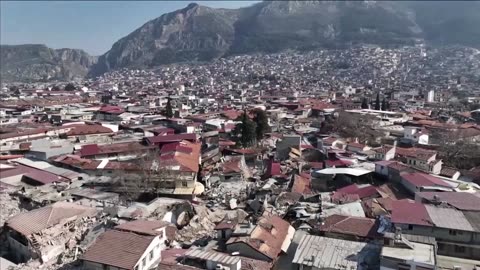 Footage shows Turkey's Hatay before and after quake