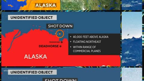 Alaska Object Shot Down by Jet - Balloon or UFO ?? 👽