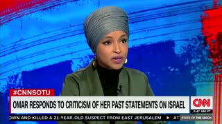 Rep Ilhan Omar Claims She's Not Anti-Semitic