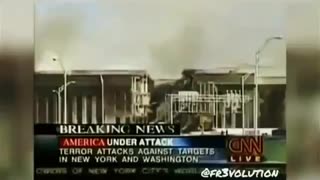 THIS FOOTAGE APPEARED ONLY ONCE ON TV AFTER 9/11 - AND NEVER AGAIN