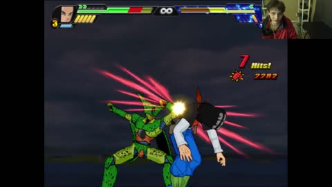 Imperfect Cell VS Android 17 On Very Strong Difficulty In A Dragon Ball Z Budokai Tenkaichi 3 Battle