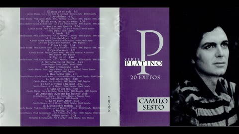 Camilo Sesto - Serie Platino 20 Exitos (1995, Full Album)