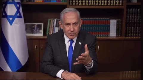 Netanyahu responding to The ICC !