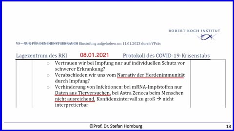 RKI-Files in Wien - Eröffnungsvortrag von Prof. Dr. Stefan Homburg