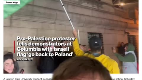Jewish Yale Student-journalist Stabbed In The Eye With Palestinian Flag During Protest Refuted