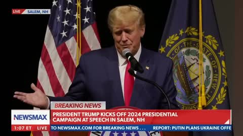 Donald Trump Presidential Campaign Kickoff New Hampshire | TRUMP'S BREAKING NEWS 1/28/23 TODAY