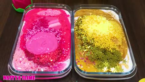 Pink vs gold slime