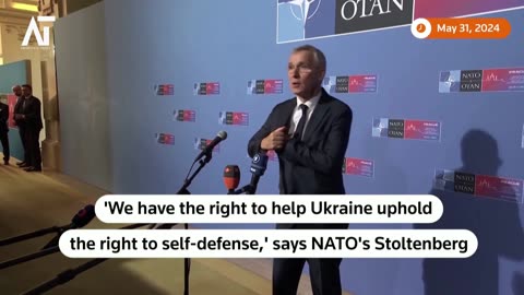 NATO Backs Ukraine's Self Defense, Not at War with Russia Stoltenberg | Amaravati Today