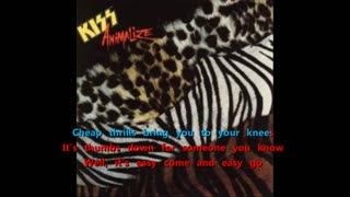 KISS - While The City Sleeps {karaoke well, the best revenge}