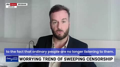 Brendan O'Neill about worrying trend of sweeping censorship