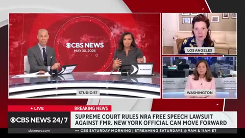 Supreme Court allows NRA free speech lawsuit to move forward CBS News