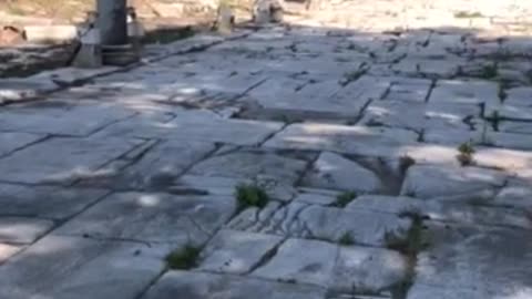 Ruins of Ephesus | Ancient pathway to the Gymnasium | Izmir , Turkiye | Travelog | Turkiye