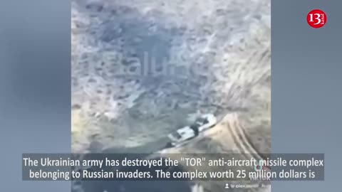 This is how Russia’s “TOR" anti-aircraft missile complex worth $25m BURNT in Ukrainian steppes