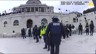 CS round is hurled from lower west plaza onto Tunnel level