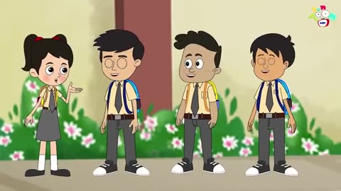 Spicy Panipuri Challenge | Animated English Cartoon | Moral Stories | PunToon Kids