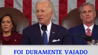 Presidente Dos Estados Unidos Joe Biden Foi Duramente Vaiado Por Deputados