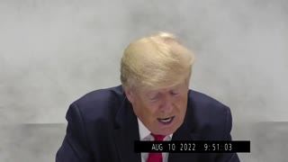 Newly released footage shows former Pres. Trump pleading the Fifth Amendment in NY deposition