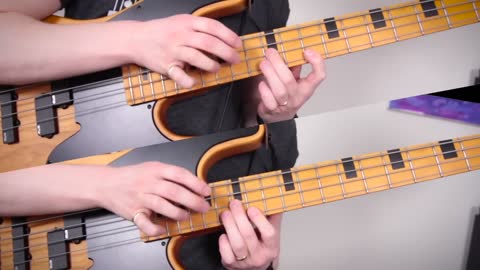 Playing METAL bass with a WHAMMY BAR sounds HEAVY