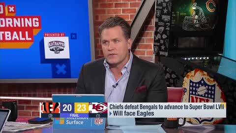 The review of the late hit penalty during final moments of the Bengals - chiefs Game