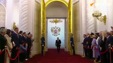 Russian Presidential Ceremony Montage From 2024
