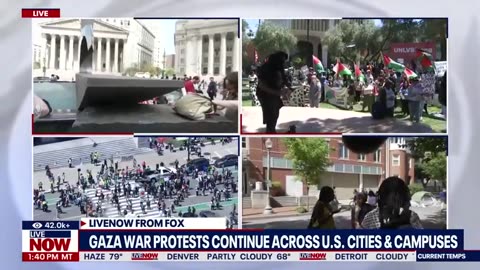 UCLA protesters demands leaked as campus riots and Gaza War protests continue _ LiveNOW from FOX