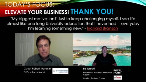Elevate Your Business! Inspiring Your Team to Peak Performance w/ Bob Manasier