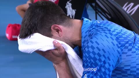 DJOKOVIC is crying for the millions of vaccine victims