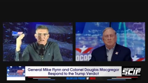 General Mike Flynn Tells Colonel Douglas Macgregor Why the Trump Conviction Is Bigger Than Trump