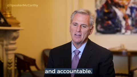 McCARTHY ROASTS NANCY: ‘I Don’t Believe in the Theatrics of Tearing-Up Speeches’