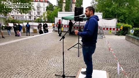 FV München Demo 30.5.20 (2) - Veranstalter: "Wöchentlicher Kampf mit KVR ums Demonrecht"