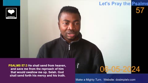 Psalms 57 -Be merciful unto me. II DosimpleTV