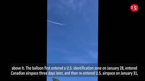 Chinese Spy Balloon Shot down by U.S. F22