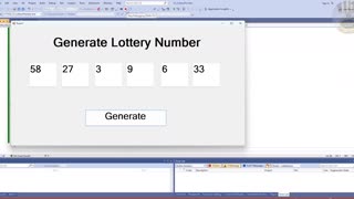 How to Create Lottery Generator using Random Function in C#