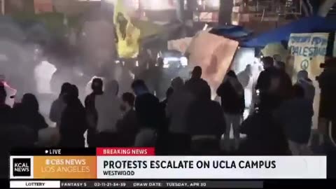 New Flag Being Flown At Protests | University Of California (Check Description)