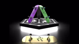 3D Customizable Skateboards (true-to-scale)