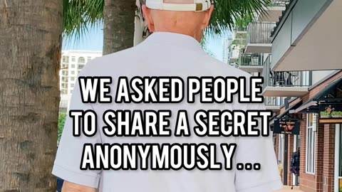 Strangers Open Up and Share a Funny Secret… 💙 #strangers #share #secrets #shorts