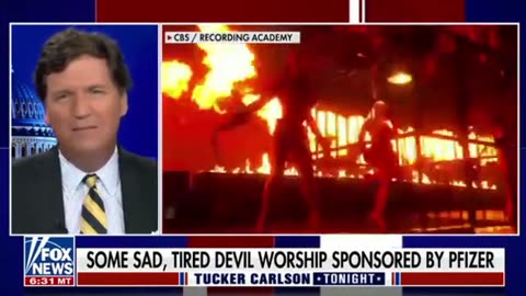 Tucker Carlson on Sam Smith's Satanic Grammy's "Performance": "Yeah They St