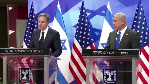 U.S. Secretary of State Antony Blinken in Israel affirms support for Palestinian statehood