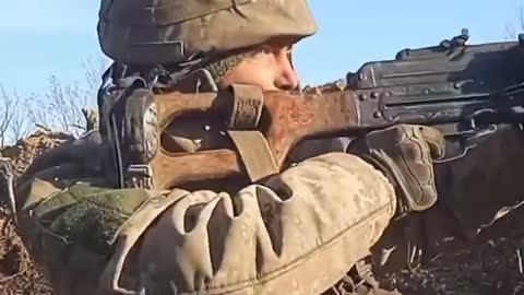 Ukrainian soldier and the defense of Bakhmut